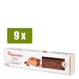 EL ALMENDRO 9x Turrón de Chocolate Almendrado 210g