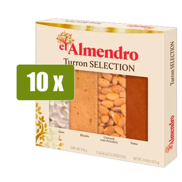 EL ALMENDRO Selección de Turrones 370g