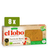 EL LOBO 8x Turrón Jijona 100% BIO 200g