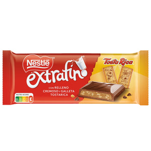 NESTLÉ Extrafino chocolate relleno de galletas Tosta Rica 84g