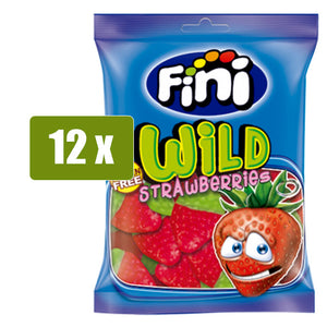 FINI 12 x Fresas Salvajes 90g HALAL