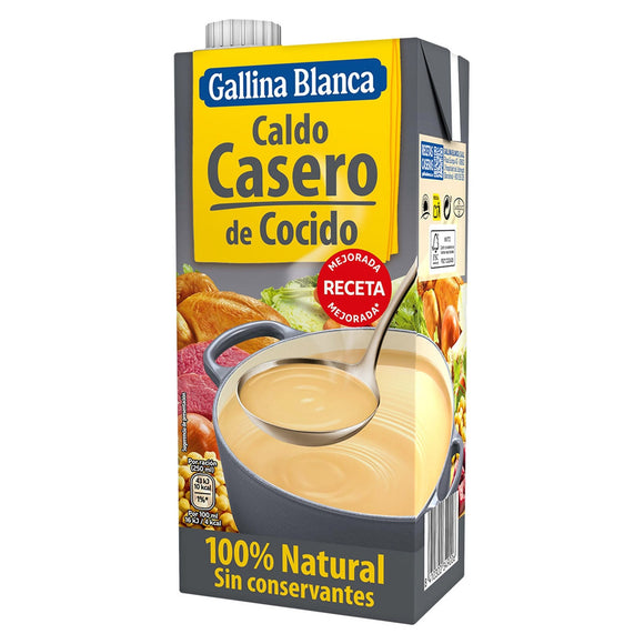 GALLINA BLANCA Caldo casero de cocido 1L