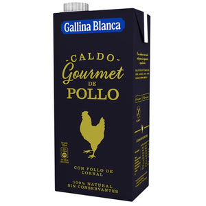 GALLINA BLANCA Caldo gourmet con pollo 1L