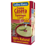 GALLINA BLANCA Crema casera de espárragos con jamón 500 ml