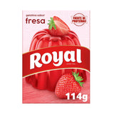 ROYAL Gelatina sabor fresa 114g