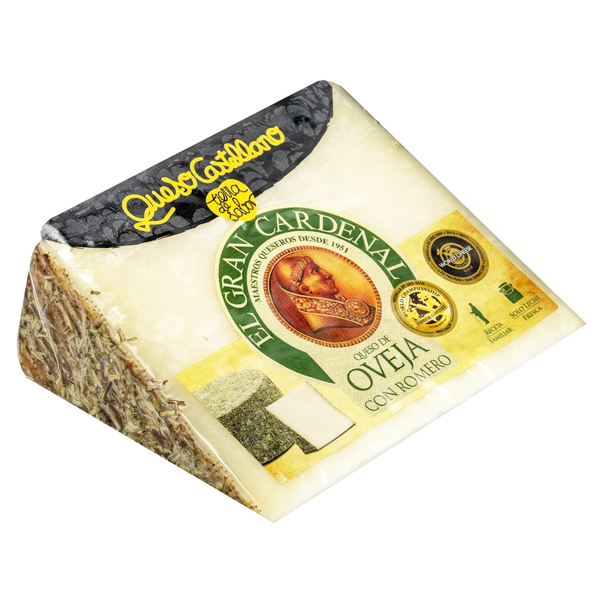 EL GRAN CARDENAL Queso de oveja curado con romero 250g – Mesa Del Sur