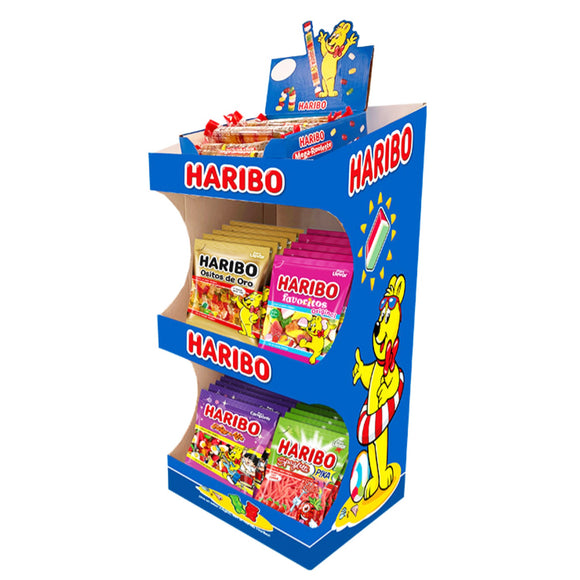 HARIBO Lote Megaroulette: 48 bolsas + 40 Megaroulettes