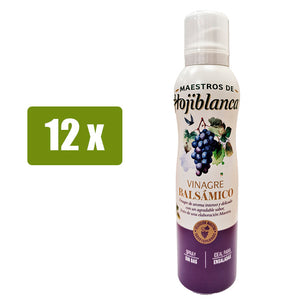 MAESTROS DE HOJIBLANCA 12x Vinagre Balsámico Spray 145ml