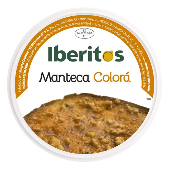 IBERITOS Manteca colorá 250g