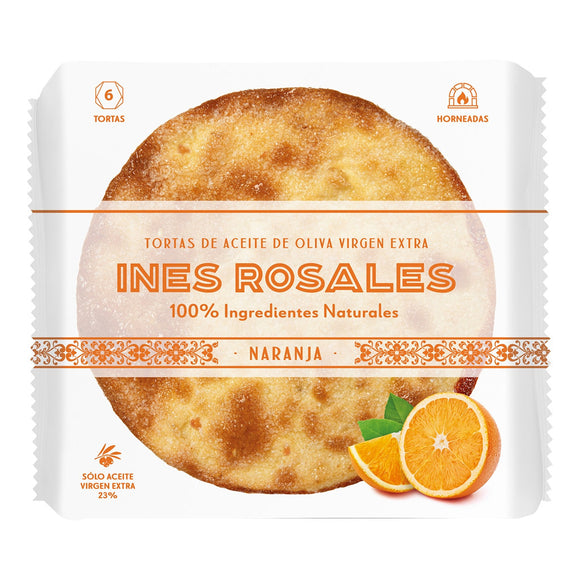 INES ROSALES Tortas de aceite con naranja 180g