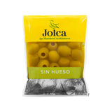 JOLCA Aceitunas verdes manzanilla fina sin hueso 75g