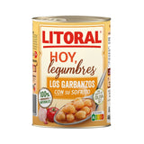 LITORAL Garbanzos con su sofrito 440g