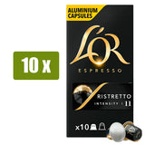L'OR Espresso Ristretto 11 - 10 cápsulas - Nespresso