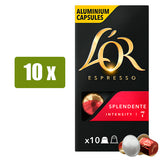 L'OR Espresso Splendente 7 - 10 cápsulas - Nespresso
