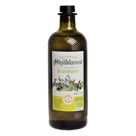 MAESTROS DE HOJIBLANCA Aceite de oliva virgen extra ecológico 500ml