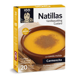 CARMENCITA Natillas con canela 20 raciones