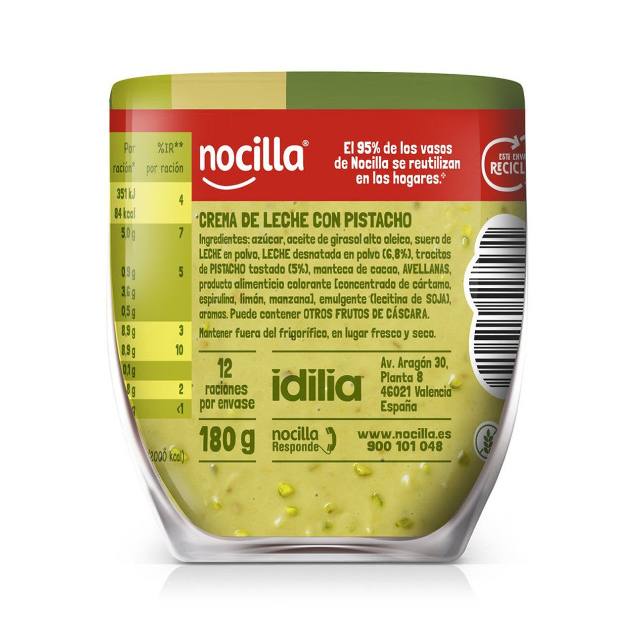 Nocilla Pistacho 180g Mesa Del Sur nocilla-pistacho-180g-mesa-del-sur