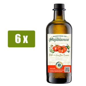 MAESTROS DE HOJIBLANCA 6 x Oda al tomate, Aceite de oliva virgen extra 500 ml