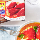 ORTIZ Pimientos del piquillo rellenos de bacalao 300g