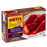 ORTIZ Pimientos del piquillo rellenos de bacalao 300g