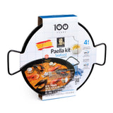 CARMENCITA Paella kit marisco paella esmaltada - 4 raciones
