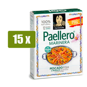 CARMENCITA 15 x Paellero marinera 3 x 4 raciones