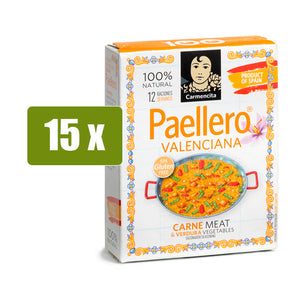 CARMENCITA 15 x Paellero Valenciana - 3 x 4 raciones