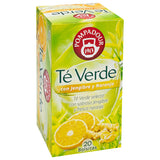 POMPADOUR Té Verde con Jengibre y Naranja 20uds