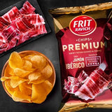 FRIT RAVICH Premium Patatas fritas sabor jamón Ibérico 150g