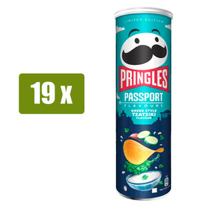 PRINGLES 19 x sabor Tzatziki 165g