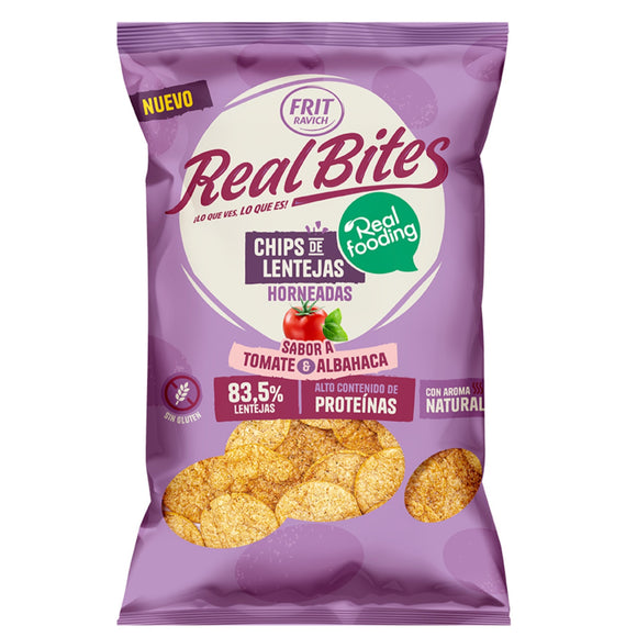 FRIT RAVICH Real Bites Tomate & Albahacas 80g