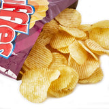 RUFFLES Patatas fritas onduladas sabor a jamón 150g