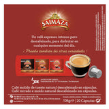 SAIMAZA Café Descafeinado Nº 6 - 20 cápsulas - Nespresso
