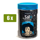 CARMENCITA Sal negra en escamas 485g