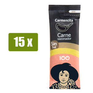 CARMENCITA 15 x Carne sazonador 8g