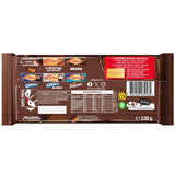 SUCHARD Turrónde chocolate negro con almendras 230g
