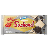 SUCHARD Turrón de chocolate blanco OREO 230g