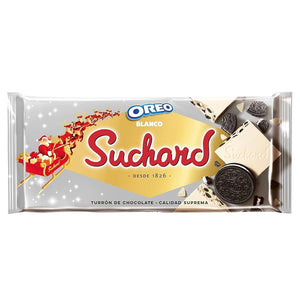 SUCHARD Turrón de chocolate blanco OREO 230g