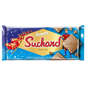 SUCHARD Turrón de chocolate con galleta Príncipe 230g