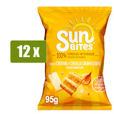 SUNBITES sabor a cheddar y cebolla caramelizada 95g