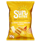 SUNBITES sabor a cheddar y cebolla caramelizada 95g