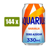 AQUARIUS Naranja Zero azúcar 33cl