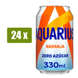 AQUARIUS Naranja Zero azúcar 33cl