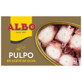 ALBO Pulpo en aceite de oliva en tacos 75g