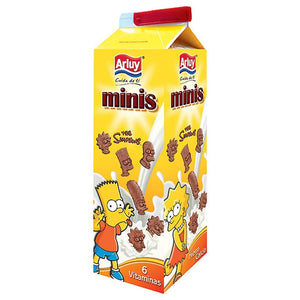 ARLUY Simpson mini galletas chocolateadas 275g
