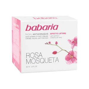 BABARIA Crema Facial Antiarrugas Rosa Mosqueta 50ml