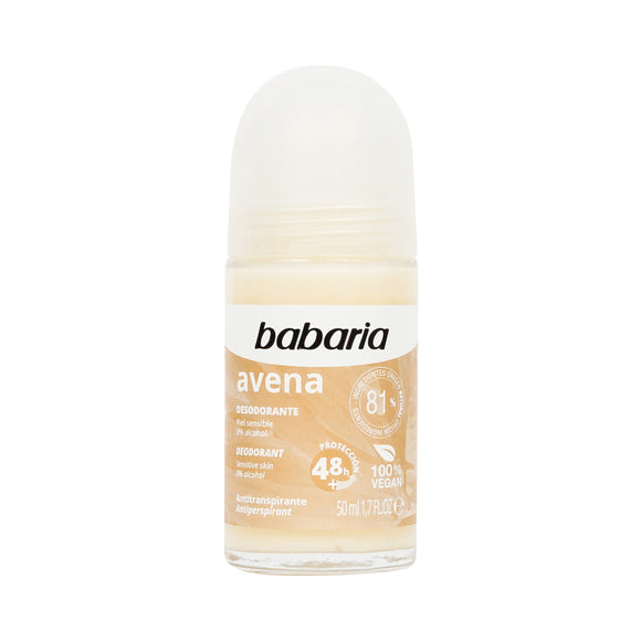 BABARIA Desodorante roll on AVENA 50 ml.