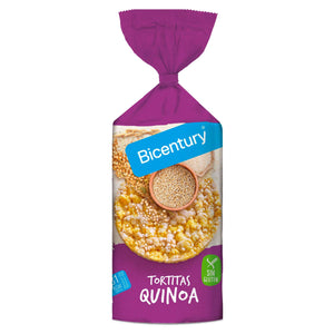 BICENTURY Tortitas de maíz con quinoa 136g