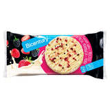 BICENTURY Tortitas de arroz con chocolate blanco y frutos rojos 132g