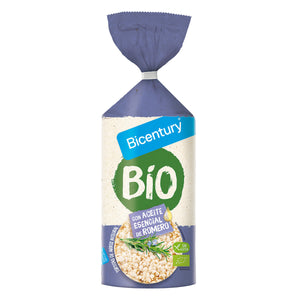 BICENTURY BIO Tortitas de arroz con aceite esencial de romero ecológicas 130g
